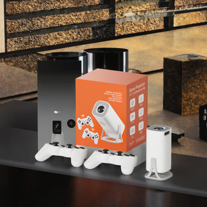 โปรเจคเตอร์พกพา S40 4K ระบบแอนดรอยด์ สมาร์ทโปรเจคเตอร์ 2-in-1 สำหรับโฮมเธียเตอร์ในห้องนอน พร้อมเกมคลาสสิกกว่า 3000 เกม - Product Image 2