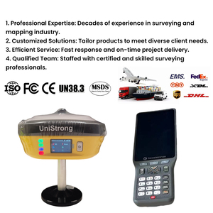 Super Unistrong G990II E-survey E800 GNSS RTK พร้อมวิทยุภายใน 7W สำหรับการสำรวจที่ดินด้วย GPS - Product Image 1
