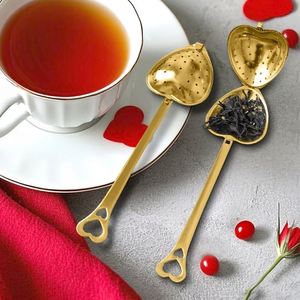 Infuseur à thé en acier inoxydable en gros avec poignée, réutilisable, ustensile domestique pour l'infusion d'épices, accessoires de thé - Product Image 4