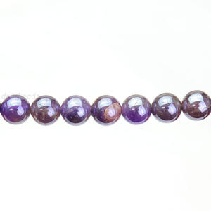 Bán Buôn Ba Lan Vòng Tự Nhiên Giả Ngọc Trai Mạ Đá Hạt Cho Tự Làm Vòng Đeo Tay Làm 6Mm 8Mm 10 Mm, 38Cm 15" - Product Image 5