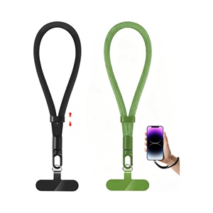 Dragonne de poignet universelle réglable antivol pour téléphone portable avec patch de fixation - Product Image 1