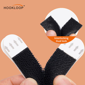 Yeni Gelen 20 lb Ekstra Büyük Resim Asma Şeritleri, 16 Çift Beyaz Şerit Ağır Hizmet Tipi Mantar Başlı Resim Askı Şeritleri - Product Image 1