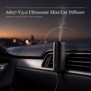 Difusor de Aroma Ultrasónico USB de Lujo sin Agua para Coche, Clip de Ventilación, Venta al por Mayor, Mini Ambientador, Perfume para Coche, Aceite Esencial - Product Image 1