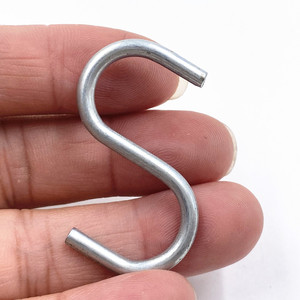 Tiết Kiệm Không Gian Quần Áo Móc Áo S Hình Dạng Móc Chống Gỉ Kim Loại S Hình Dạng Quần Áo Móc Áo Nhà Máy Bán Buôn Nhà Bếp Phòng Tắm Nhà Vệ Sinh Móc - Product Image 5