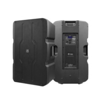 En stock, enceintes actives professionnelles de 15 pouces 1000W avec diaphragme en alliage de titane 40Hz - 20kHz