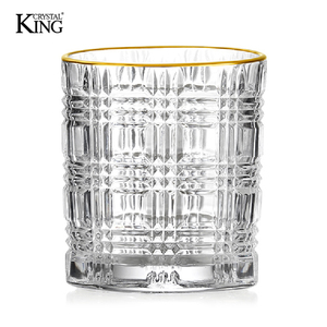 Vaso de Vidrio para Beber, Estilo DOF / Tumbler, Vasos de Cóctel Creativos, Vasos de Cristal sin Plomo para Bar, Club, Whisky, Cerveza - Product Image 4