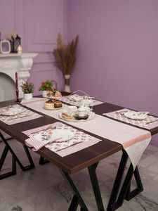 SULTAN 'S HAVEN PLACEMATS Estilo natural Estampado floral Decoración del hogar Boda Jardín Fiesta Camino de mesa Mantel - Product Image 5