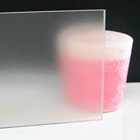Panneau en acrylique PMMA givré de couleur sable sur mesure, anti-reflet, plaque en plexiglas pour meubles d'intérieur