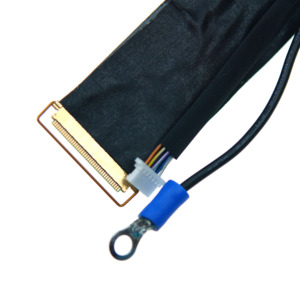 كابل شاشة LVDS مخصص من المصنع طراز 20453-040T-030، 40 دبوس، مسافة بين الأطراف 0.5 مم، سلك مضاد للتداخل للوحة اللمس الصناعية - Product Image 2