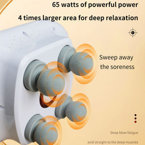Massaggiatore palmare <span class=keywords><strong>giapponese</strong></span> per agopressione Rightbest RBMS-001, martello massaggiante vibrante ad alta potenza per alleviare il dolore, con controllo del timer. - Product Image 5