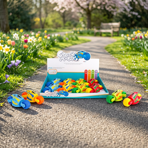 Boîte de jouets anti-stress motorisés colorés et amusants, avec balles à presser, pour les fêtes d'enfants, lot assorti en plastique - Product Image 3