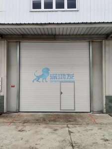 Puerta <span class=keywords><strong>de</strong></span> Garaje Industrial Motorizada, Impermeable, <span class=keywords><strong>de</strong></span> Acero Inoxidable, con Elevación Vertical <span class=keywords><strong>de</strong></span> Gran Altura <span class=keywords><strong>para</strong></span> Uso en Garajes - Product Image 2