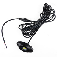 Alta calidad IP68 12V 9W impermeable LED Rock Light montaje en superficie debajo de las luces del coche cortesía LED Luz de cubierta para barco marino