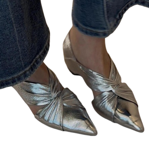 Baskets plates décontractées pour femmes, mocassins à enfiler confortables et respirants, chaussures d'été avec empeigne en PU et semelle extérieure en TPR - Product Image 3