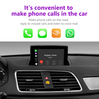 Pour Audi A1 Q3 2011-2018 Android Auto Interface décodeur sans fil Apple CarPlay multimédia AirPlay Mirror Link Youtube
