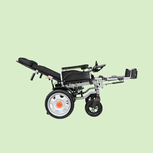 긴 수명 배터리 저렴한 가격 500w 듀얼 모터 전동 휠체어 장애인용 빠른 접이식 휴대용 전동 휠체어 - Product Image 1