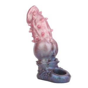 Funda de pene de fantasía con estimulador de púas, funda de dildo con textura de animal, masajeador, juguete sexual para hombres y mujeres - Product Image 1