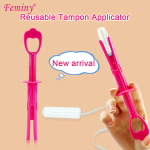 Nuovo Design tamponi applicatore per donne riutilizzabili in plastica tampone periodo - Product Image 4
