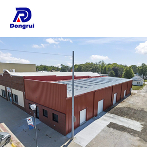 Magazzino prefabbricato isolato della struttura d'acciaio prefabbricata veloce installata dell'officina - Product Image 1