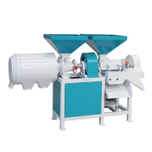 Corn Make Bran Grits Peeler Milling Germ Remove Cornmeal Flour Maize Degerm Peel Grind Machine with Clean and Farm