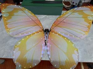 नई लॉन्च की गई लोकप्रिय रोमांटिक शादी, आनंददायक पार्टी, कार्यक्रम प्रदर्शन का माहौल, तितली चमकती रोशनी - Product Image 5