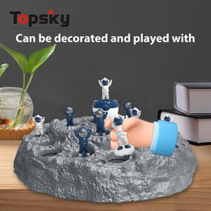 Jeu de bureau compétitif jouet pour enfants drôle astronaute dames et plateau de piège d'échecs interactif jeu de société éducatif en plastique - Product Image 4