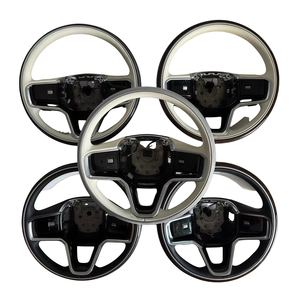 Volante in Fibra di Carbonio per Nuova Land Rover, Modello Range Rover Defender <span class=keywords><strong>Star</strong></span> Sport - Product Image 6