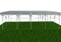 Support de montage au sol pour structure agricole Système d'énergie solaire Pv pour panneau solaire agricole