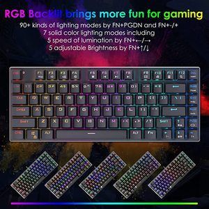 Wholesale Z88 Computer Rgb Wired Blue Switches Backlit Mechanical Gaming <b>Keyboards</b> for Gamer Z88 Rgb Mechanical <b>Keyboard</b> - Product Image 5