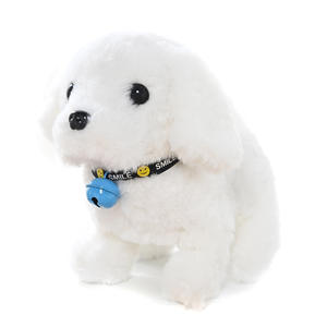 Cachorro eléctrico de peluche de alta calidad, juguete de simulación para niños, perro que caminará, ladrará, perro de juguete para mascotas, agente de compra 1688, agente de abastecimiento - Product Image 3