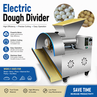 Machine à diviser la pâte électrique automatique conviviale, fonctionnement à un bouton, 200 pièces/min, 220V/110V, pour petites entreprises