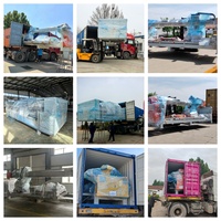Máquina de Corte de Piedra para Encimeras de Mármol GANGER CNC PLC de 4+1 Ejes, 25KW, 380V, 55mm, Husillo de 5.5-18KW, Área de Trabajo de 3200x2000mm