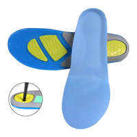 Plantillas Unisex con Soporte de Arco, de Gel EVA, para Absorción de Impactos y Alivio del Dolor, de Terciopelo Transpirable para Verano, Correr y Baloncesto