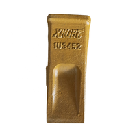 9W2452 D85 Ripper Dent Excavator Dents de godet Moulage en acier Seau Dent Construction Machinery Part