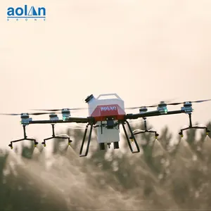 Alat pertanian perlindungan tanaman 8 pipa semprot Drone A30 Uav Sprayer helikopter Agro Drone