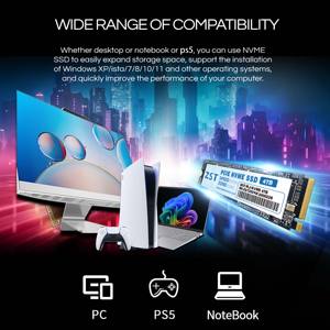 Заводская 2280, оптовая продажа, внутренний PCIE 128GB 256GB 512Gb 1TB M.2 Nvme Ssd PCIE 3,0 для настольного ноутбука - Product Image 5