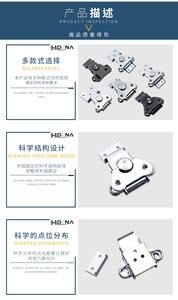 लकड़ी के बॉक्स बकसुआ हवा बॉक्स तितली बकसुआ फ्लैट का ताला सिलेंडर X204 फैक्टरी प्रत्यक्ष बिक्री पैकिंग बॉक्स ताला - Product Image 3