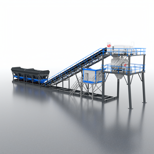 Planta Mezcladora de Concreto HZS60 90 100 de Alta Calidad 2025, Planta Dosificadora de Concreto, Línea de Producción de Plantas de Concreto - Product Image 3