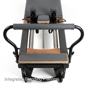 Reformer Pilates completo in lega di alluminio Shandong con Combo Full Trapeze Tower <span class=keywords><strong>per</strong></span> un allenamento Pilates integrato - Product Image 3