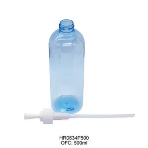 Flacon de lotion corporelle vide de 500 ml en plastique de haute qualité pour les soins de la peau cosmétiques à étiquette privée, fabricant de flacons - Product Image 3