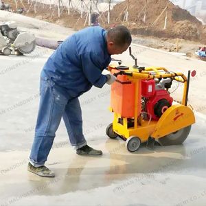 Machines à rainurer le béton <span class=keywords><strong>Cutter</strong></span> 500-800MM Lames Track Cutting Machine pour l'asphalte de surface de route et le béton en gros - Product Image 4