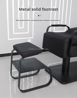 MOOLIN Meilleure Vente Fauteuil de Lavage Capillaire avec Massage et Spa, Lit de Lavage, Unité de Lavage Dorsal avec Bassin et Évier