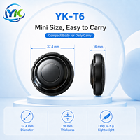 Pelacak Anti-Hilang Mini Bluetooth WiFi dengan Baterai yang Dapat Diganti, Kompatibel dengan Aplikasi Android/PC, Pencari Kunci untuk Hewan Peliharaan, Tas, Koper, dan Barang Berharga