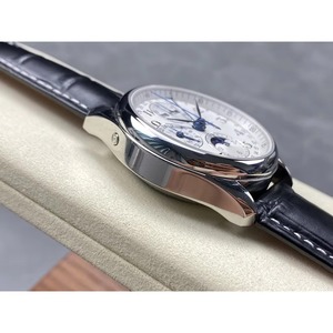 Montre décontractée automatique mécanique pour homme Drioshipping Guanqin en cuir véritable avec phases de lune - Product Image 5