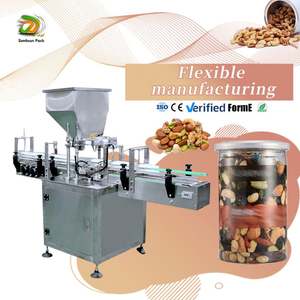 Machine de remplissage de gobelets pour emballage <span class=keywords><strong>flexible</strong></span> de boîtes de bonbons et de raisins secs d'emballage de noix après-vente à <span class=keywords><strong>vie</strong></span> - Product Image 1