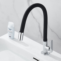 Robinet d'eau de cuisine en zinc, Commercial, moderne, flexible, pas cher