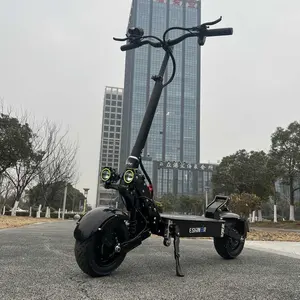 2024 Nouveau lancement 11 pouces vitesse maximale 75-85 km/h 25Ah 30Ah 35Ah 40Ah 6000w double moteur 60v scooter électrique avec siège pour adultes