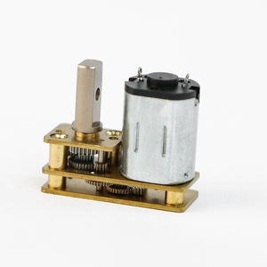 Mini caja de cambios de Metal eléctrica N20 de 25/100/300rpm, <span class=keywords><strong>24V</strong></span>/5V/6V/12V, <span class=keywords><strong>Motor</strong></span> de engranaje de CC para <span class=keywords><strong>Motor</strong></span> de instrumento médico de bloqueo inteligente - Product Image 1