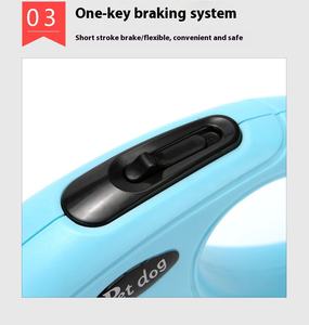 Guinzaglio retrattile automatico materiale ABS di alta qualità regolabile 3M e 5M lunghezze - Product Image 6