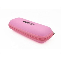 Matte bunte Kinder Brillen box Leichte EVA kombinierte Reiß verschluss quadratische Form Fall Optischer Rahmen Mittelgroße Brillen etuis Taschen